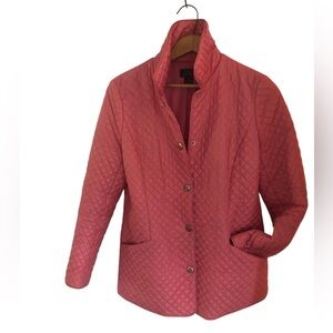346 Brooks Brothers Quilted Pink Women's Jacket